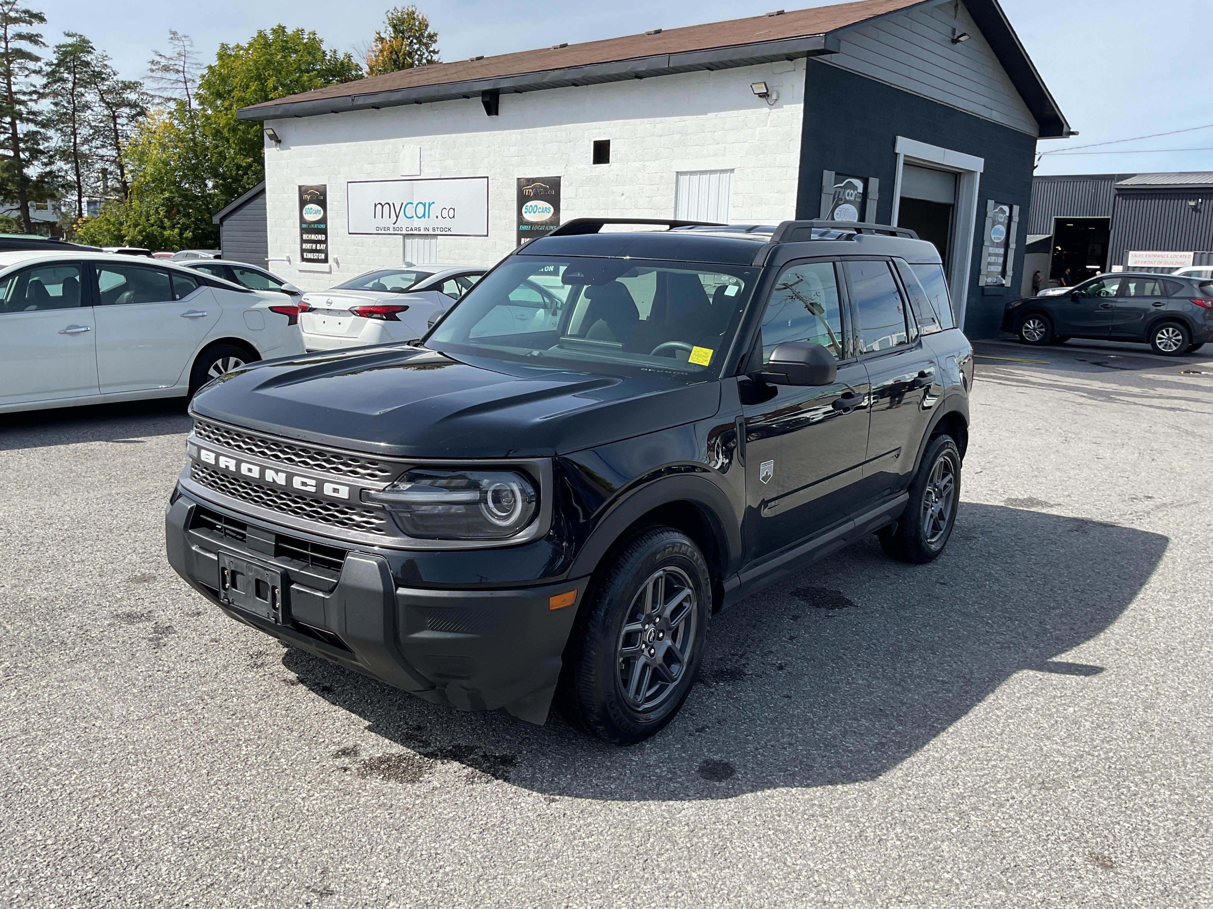 Black 2025 Ford Bronco Sport SUV / Crossover All-Wheel Drive 8-Speed Automatic