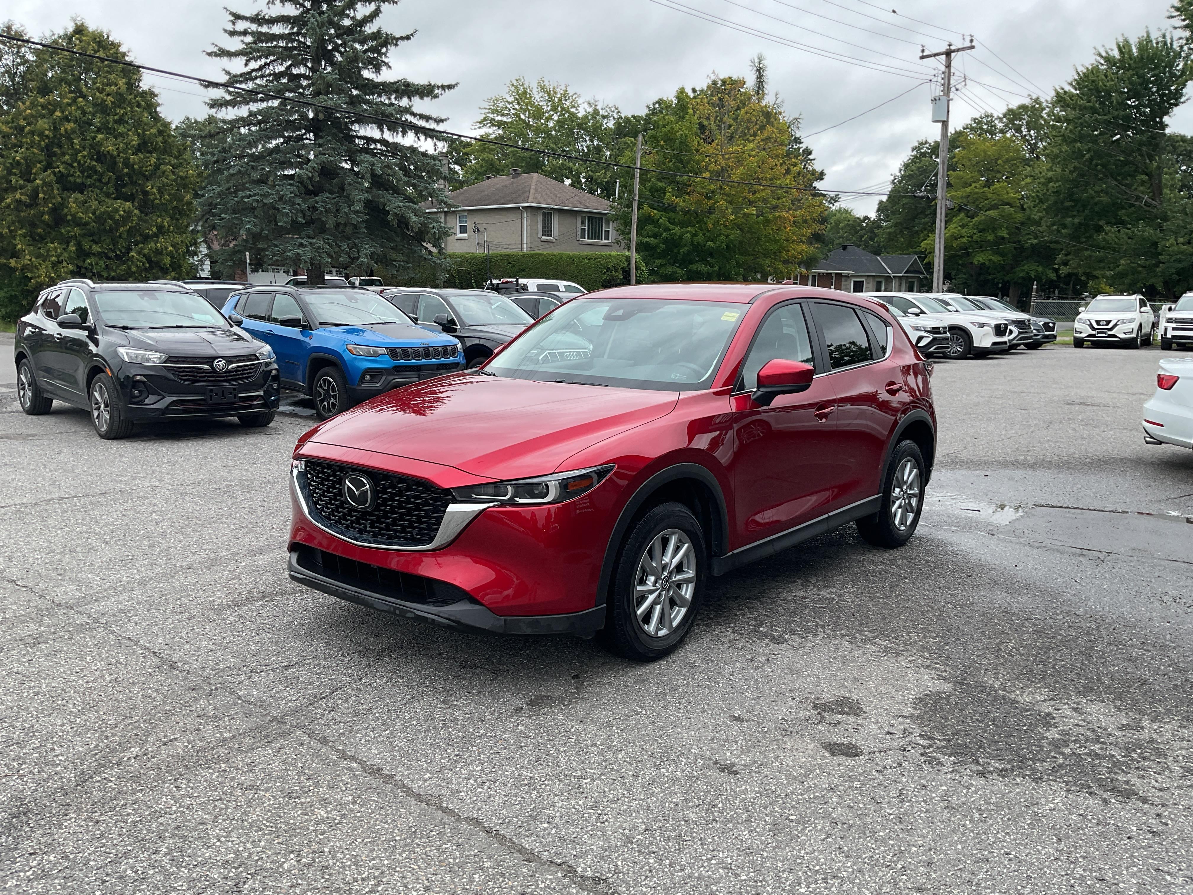 Red 2024 Mazda CX-5 SUV / Crossover  6-Speed Automatic