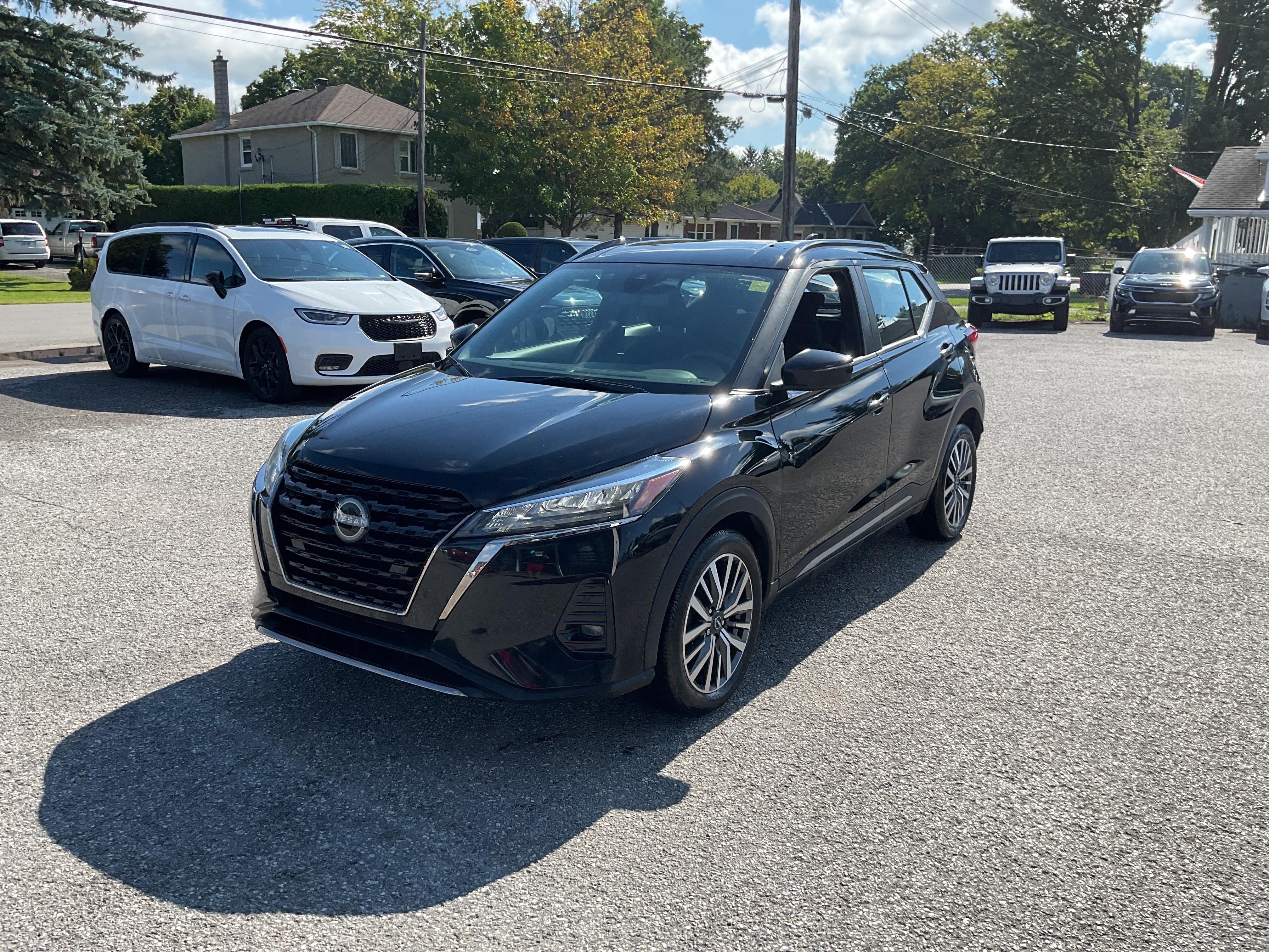Black 2023 Nissan Kicks SUV / Crossover Front-Wheel Drive Automatic