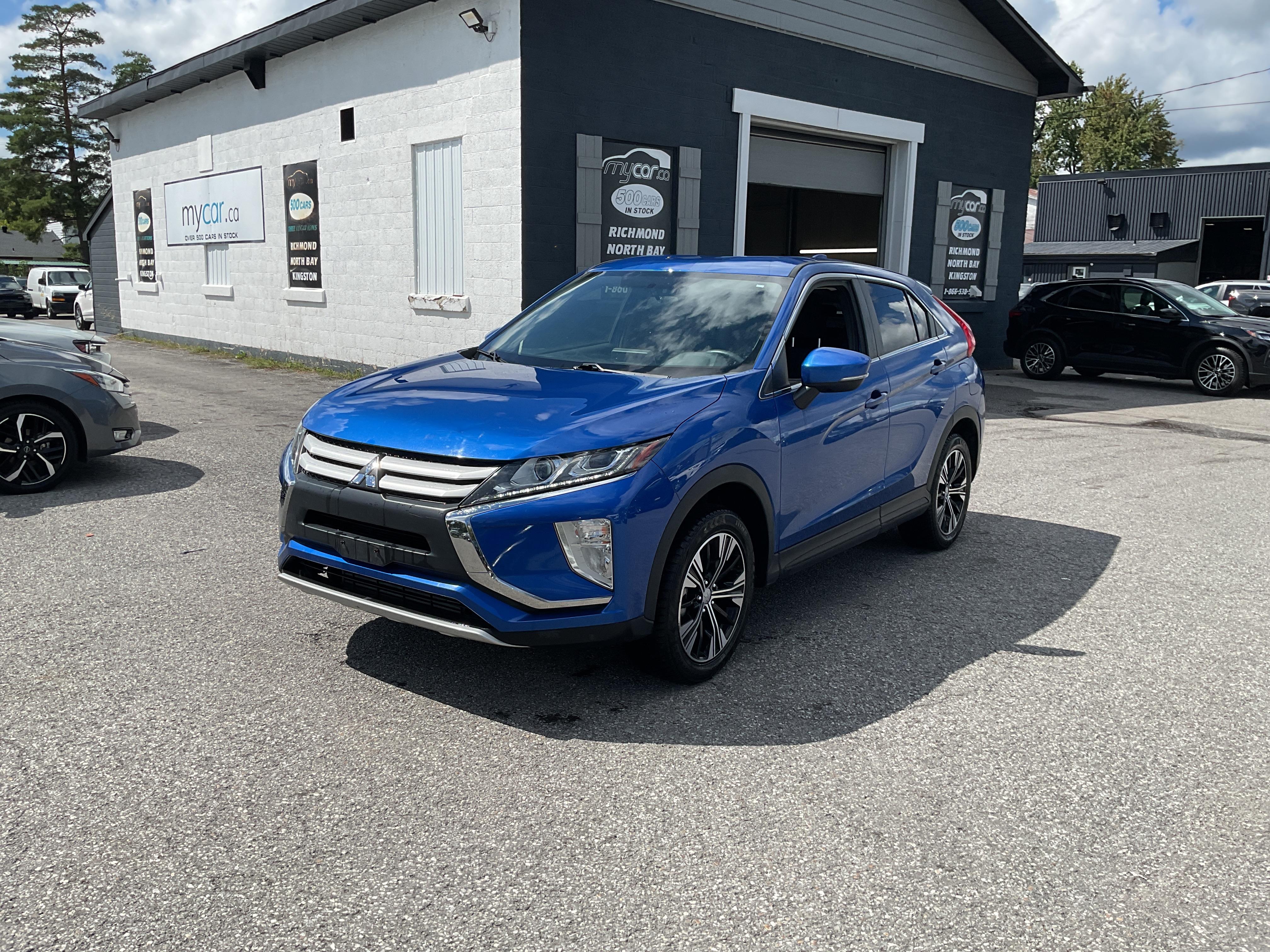 Blue 2019 Mitsubishi Eclipse Cross SUV / Crossover All-Wheel Drive Continuously Variable Transmission