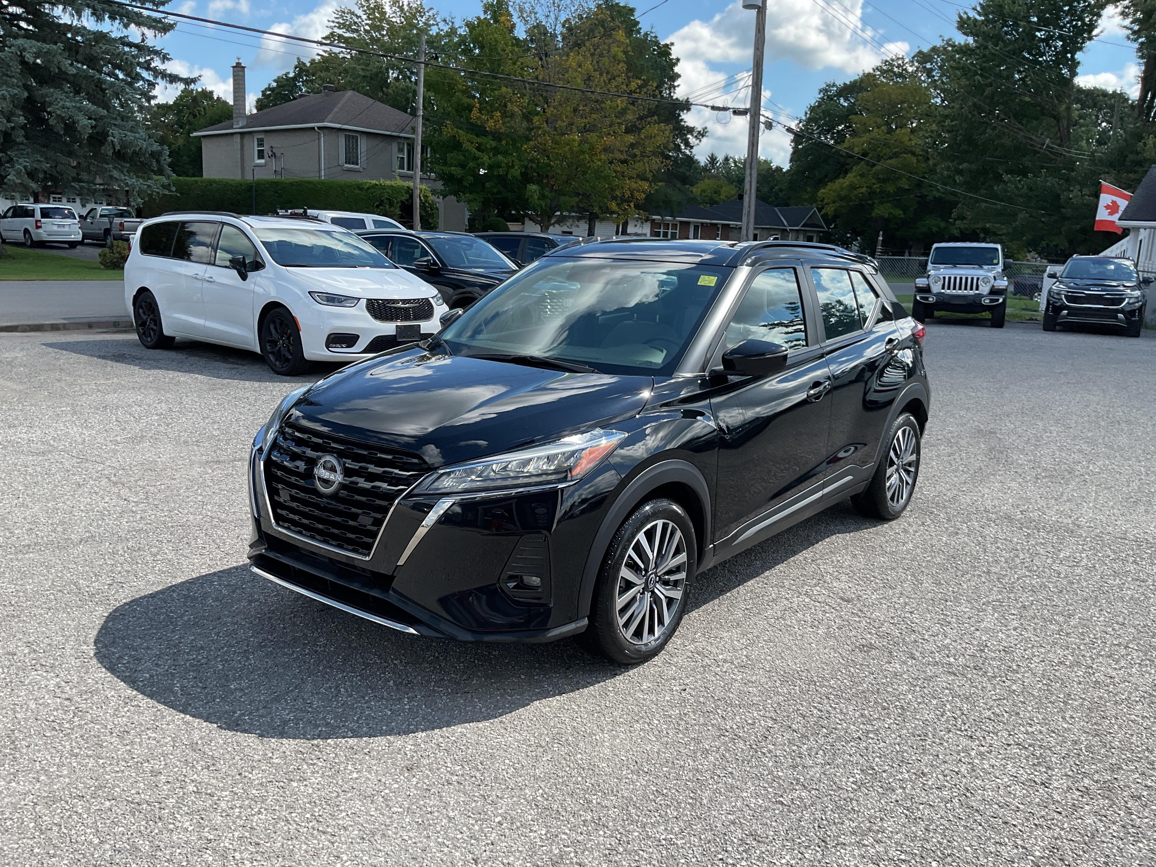 Black 2023 Nissan Kicks SUV / Crossover Front-Wheel Drive Automatic