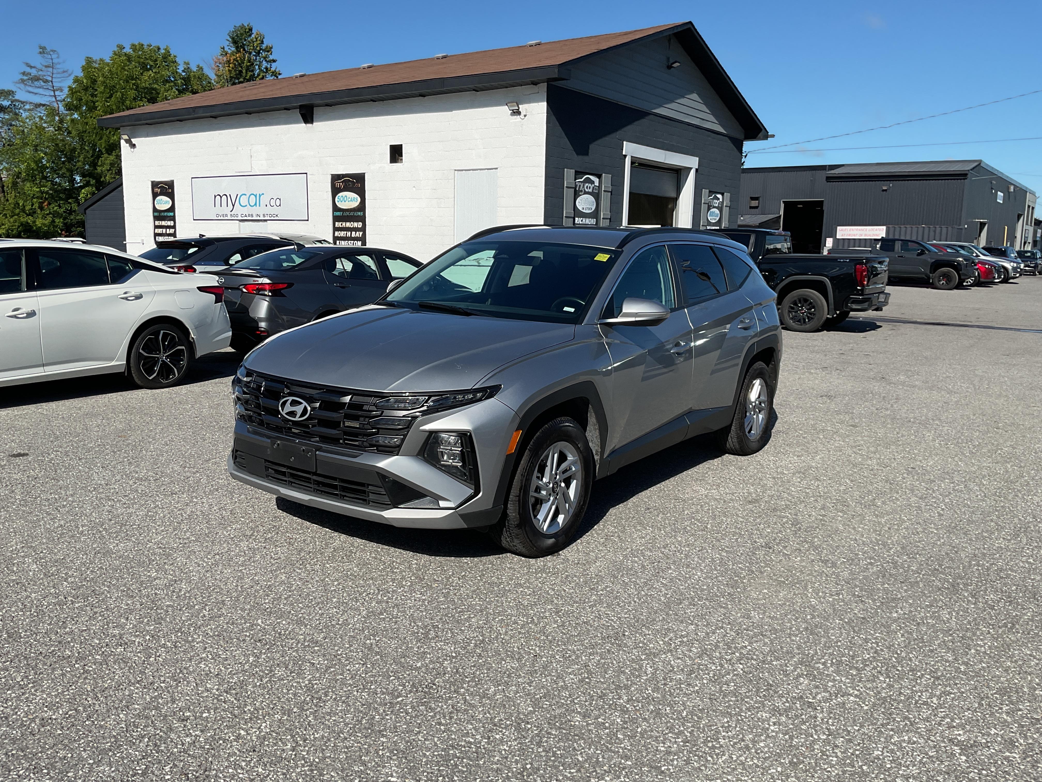 Silver 2025 Hyundai Tucson SUV / Crossover All-Wheel Drive 8-Speed Automatic