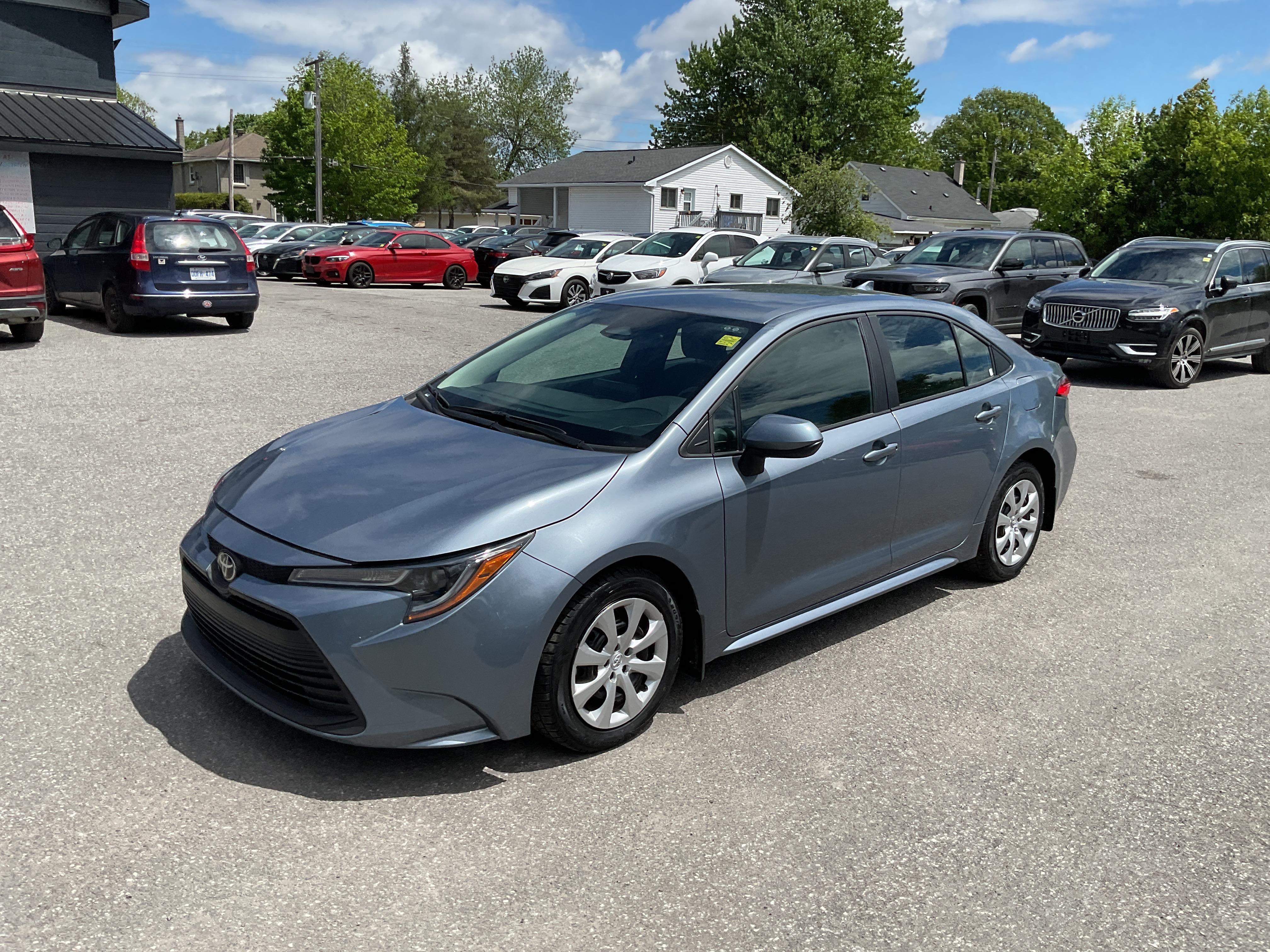 Gray 2025 Toyota Corolla Sedan Front-Wheel Drive Continuously Variable Transmission