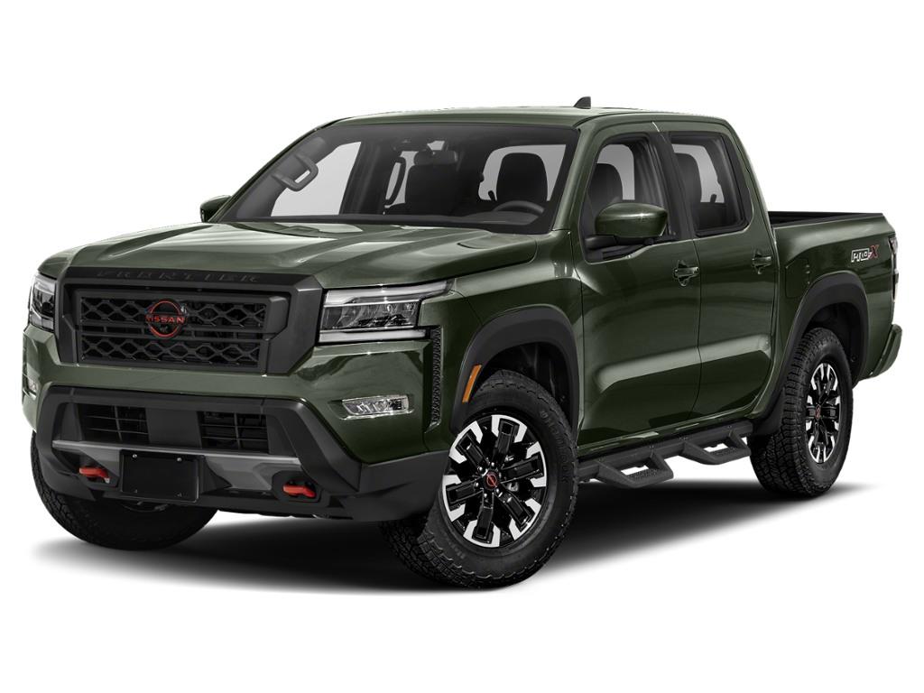 Green 2024 Nissan Frontier Pickup Truck Four-Wheel Drive 9-Speed Automatic