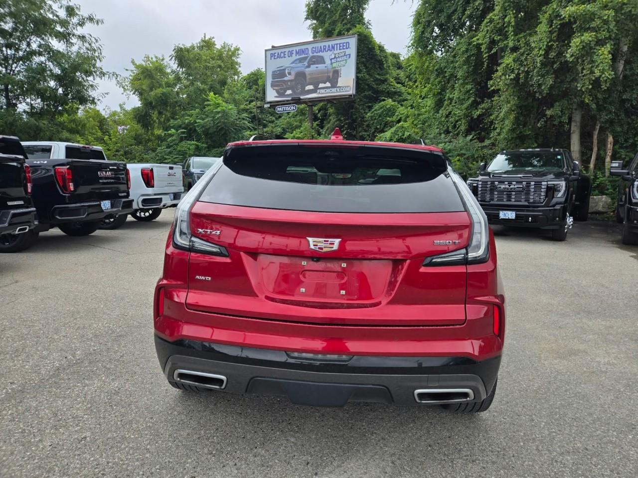 used 2025 Cadillac XT4 car, priced at $47,489
