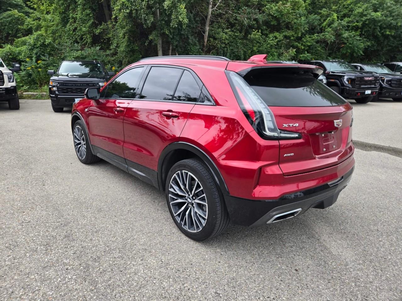used 2025 Cadillac XT4 car, priced at $47,489