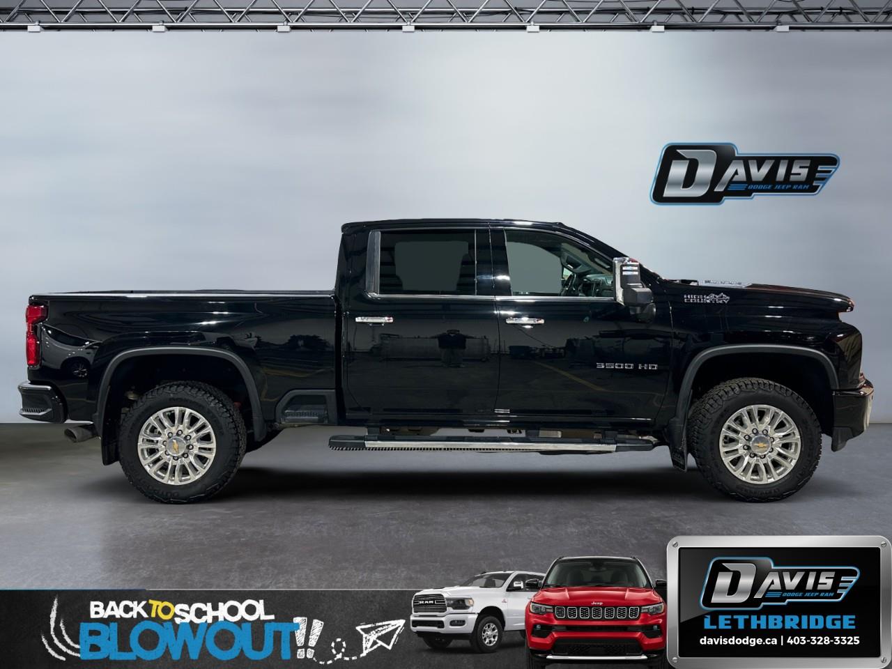 Black 2022 Chevrolet Silverado 3500HD Pickup Truck Four-Wheel Drive 6-Speed Automatic