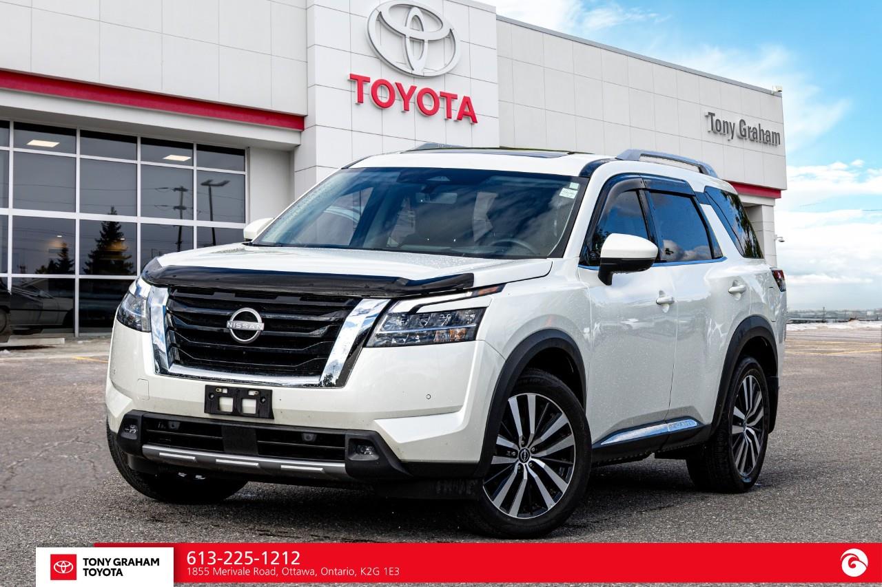White 2024 Nissan Pathfinder SUV / Crossover All-Wheel Drive 9-Speed Automatic