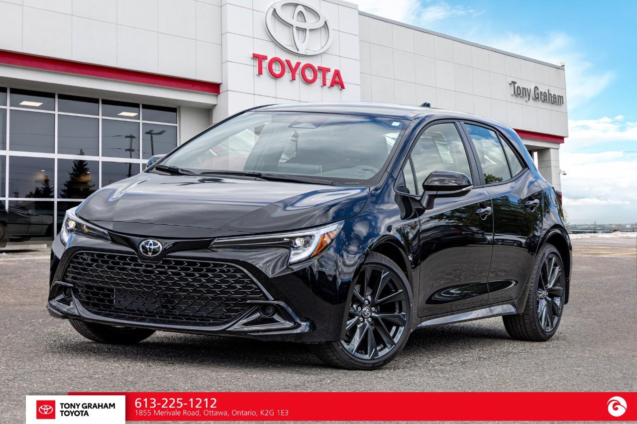 Black 2026 Toyota Corolla Hatchback   Automatic