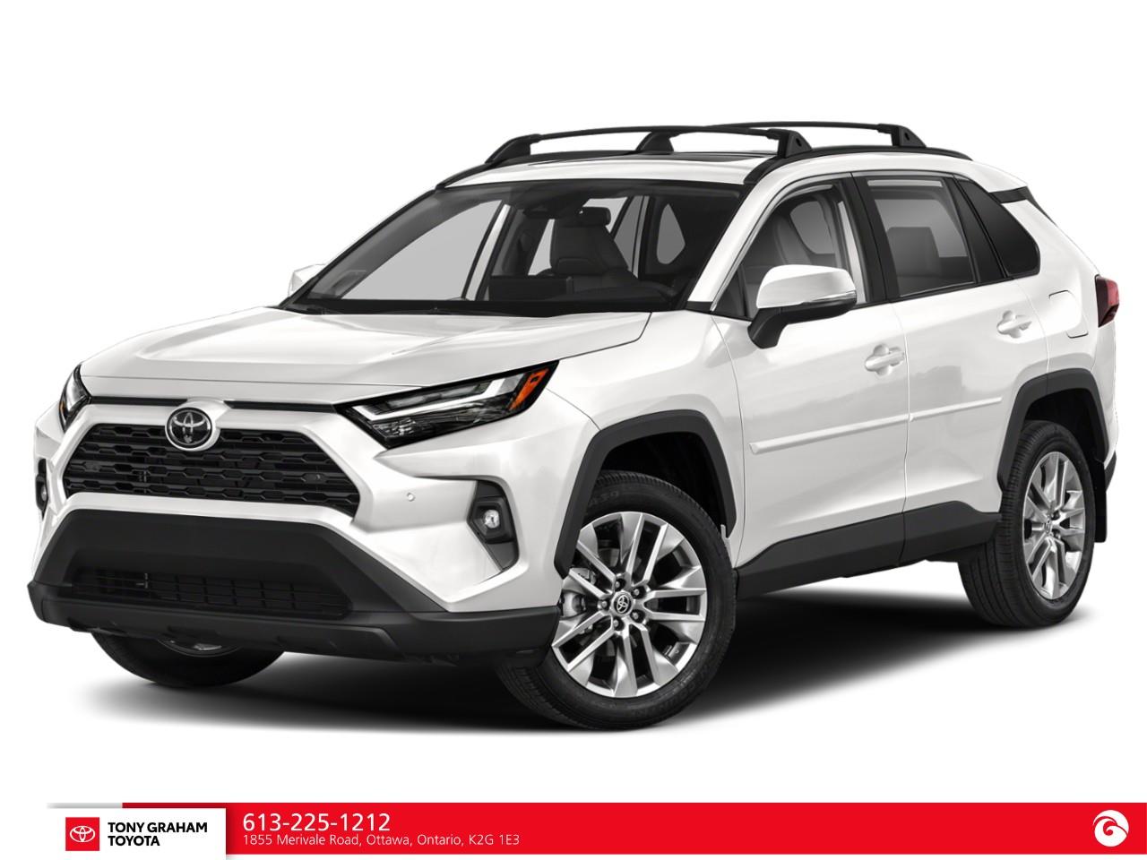 White 2025 Toyota RAV4 SUV / Crossover All-Wheel Drive 8-Speed Automatic