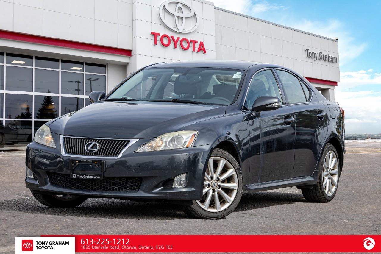 Gray 2010 Lexus IS Sedan All-Wheel Drive 6-Speed Automatic