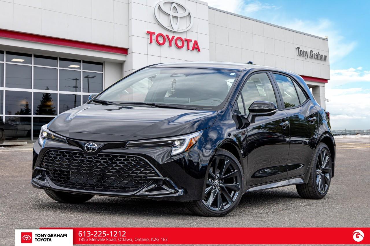 Black 2026 Toyota Corolla Hatchback   Automatic