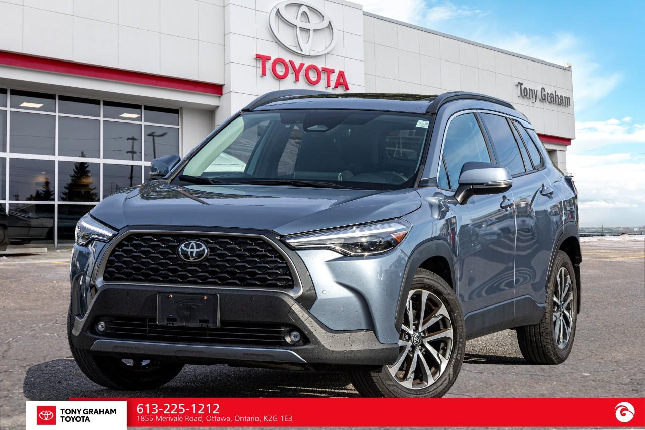 Silver 2024 Toyota Corolla Cross SUV / Crossover All-Wheel Drive Continuously Variable Transmission