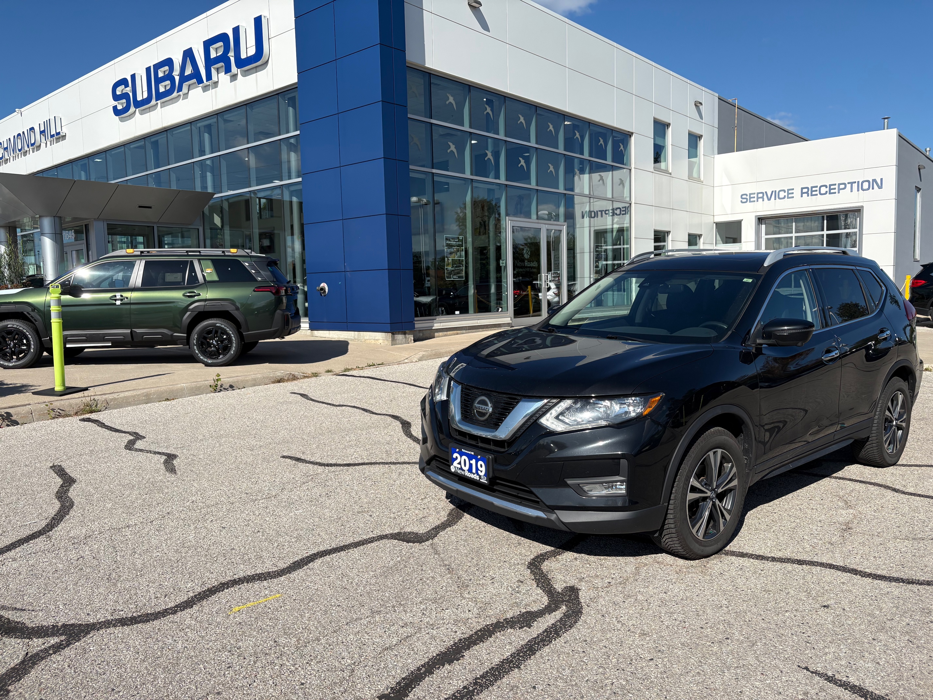 Black 2019 Nissan Rogue SUV / Crossover All-Wheel Drive Continuously Variable Transmission