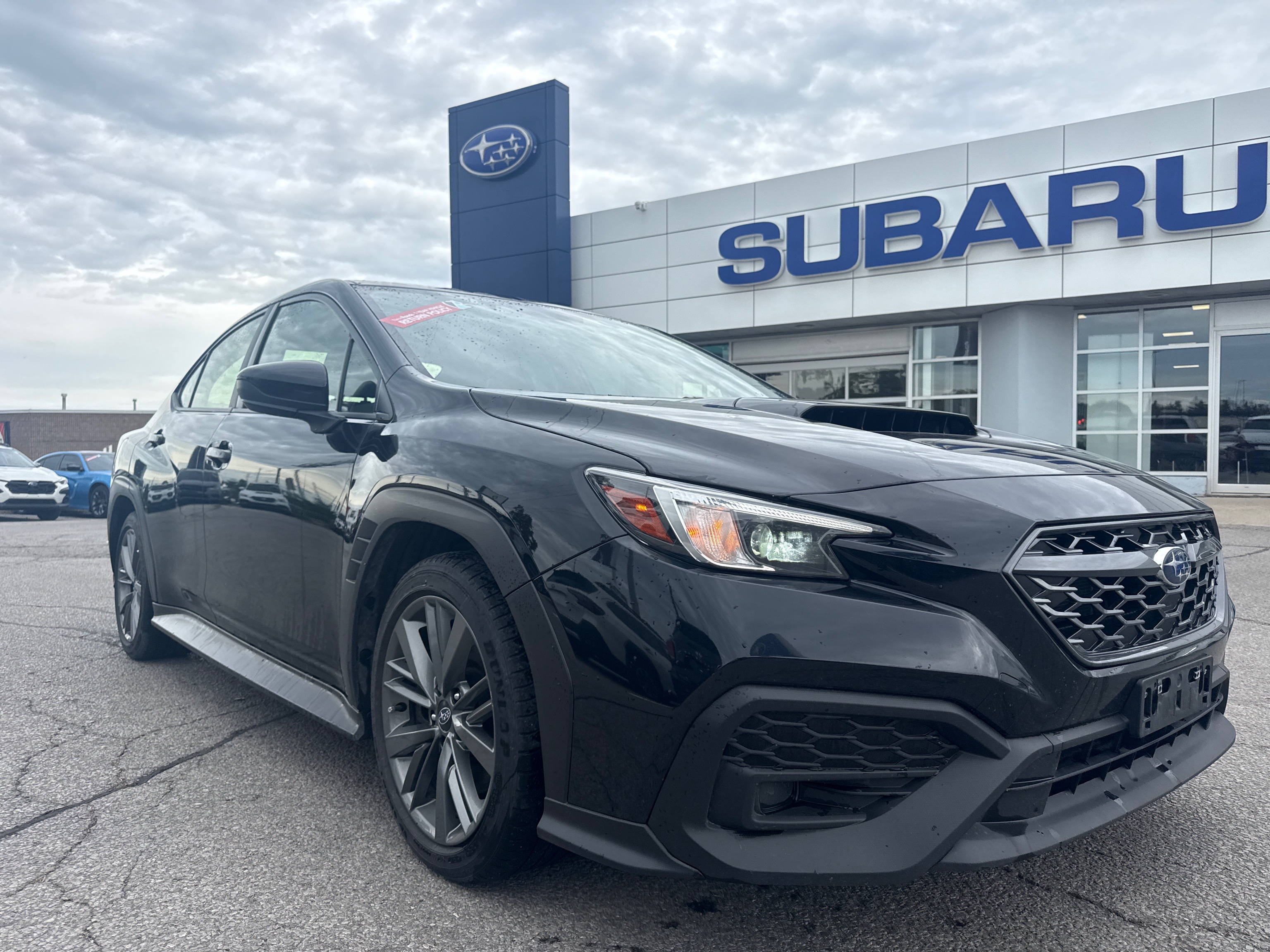 Black 2024 Subaru WRX Sedan All-Wheel Drive 6-Speed Manual