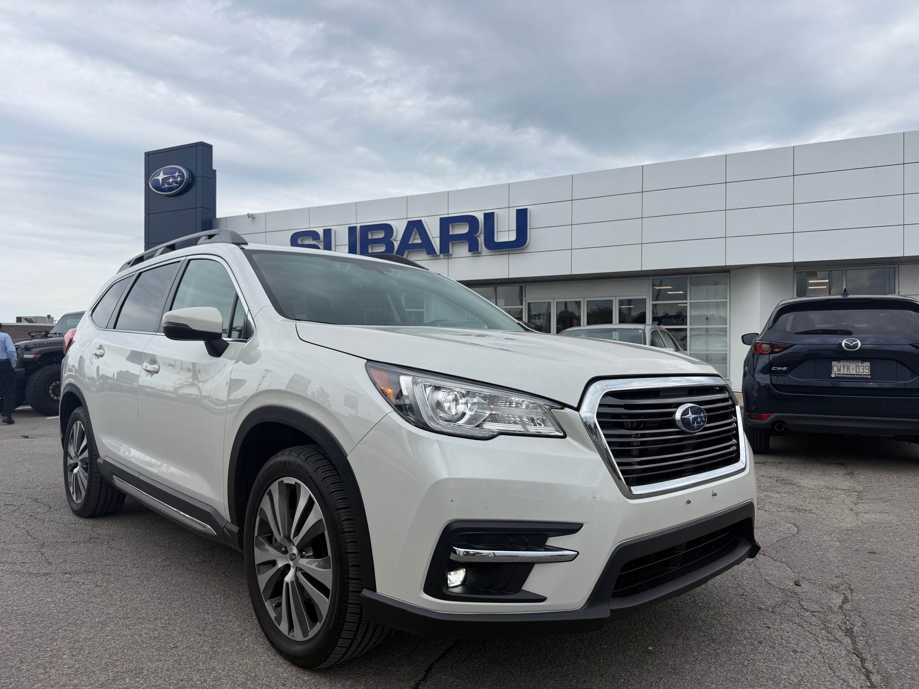 White 2022 Subaru Ascent SUV / Crossover  Continuously Variable Transmission