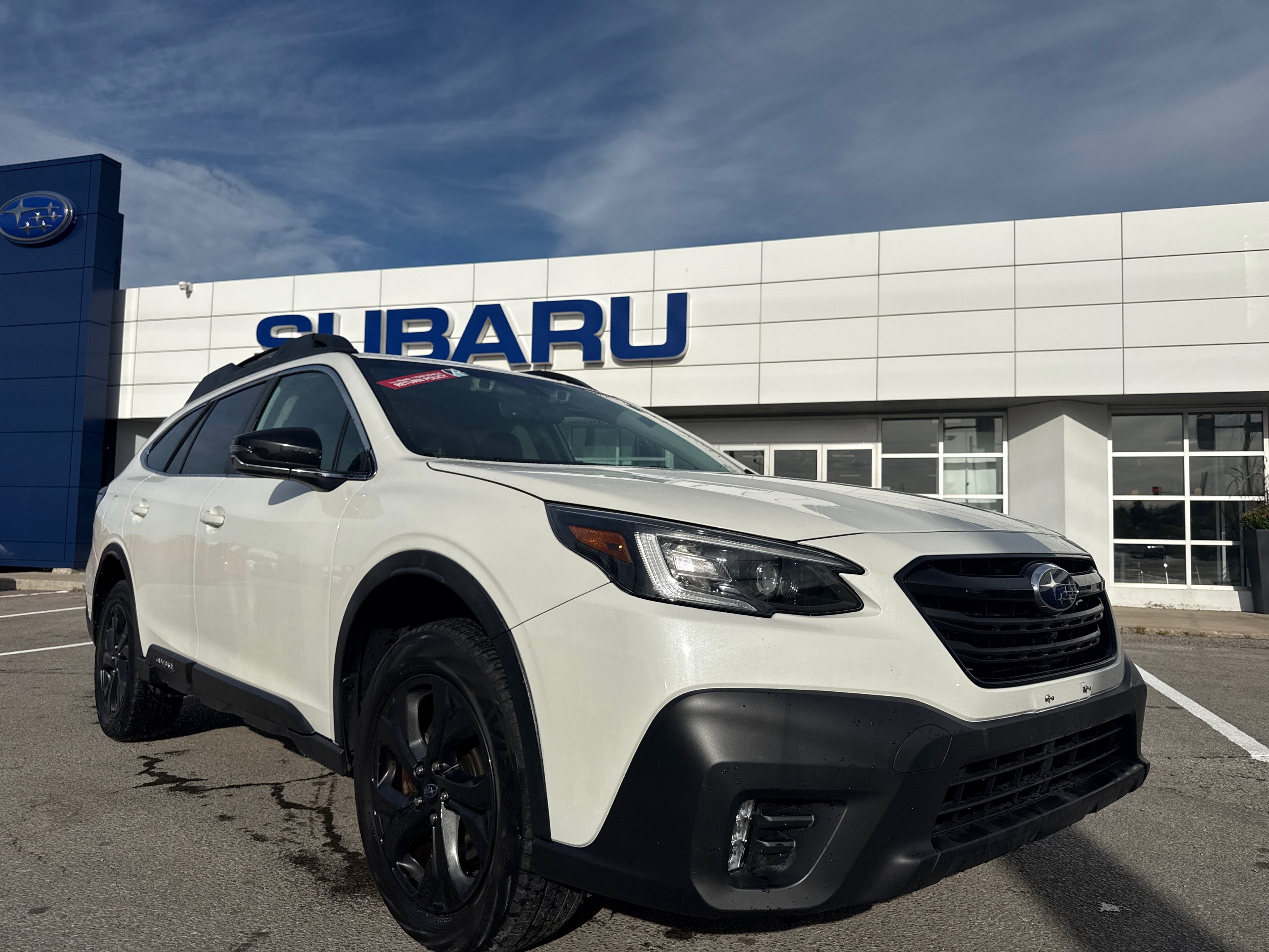 White 2020 Subaru Outback SUV / Crossover  Continuously Variable Transmission