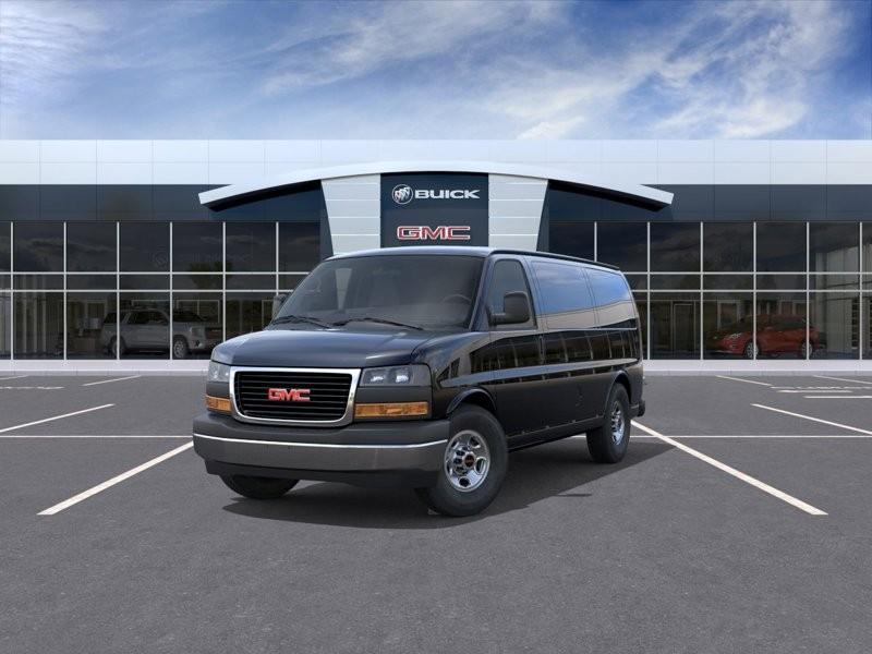 Black 2026 GMC Savana Cargo Van Rear-Wheel Drive 8-Speed Automatic