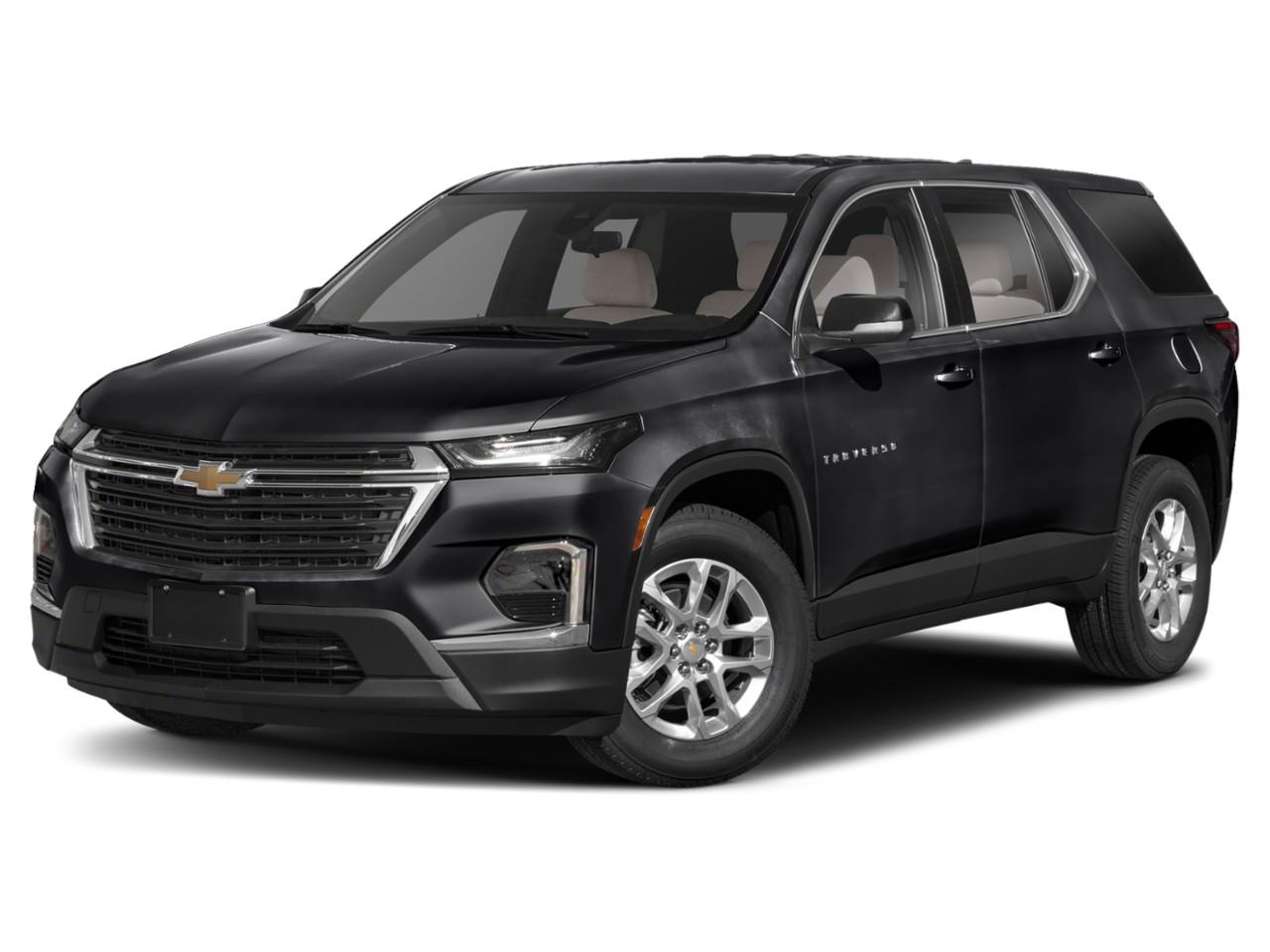 Black 2023 Chevrolet Traverse SUV / Crossover Four-Wheel Drive 9-Speed Automatic