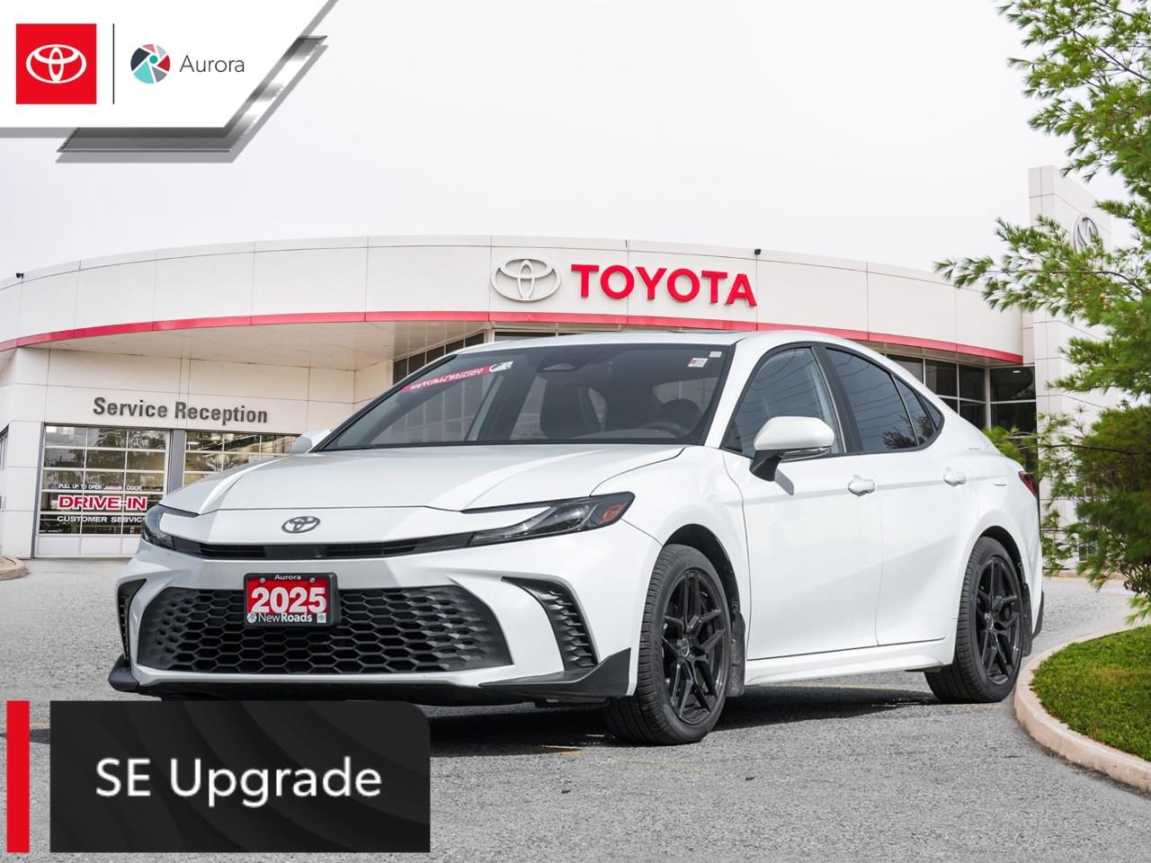 White 2025 Toyota Camry Sedan All-Wheel Drive Continuously Variable Transmission