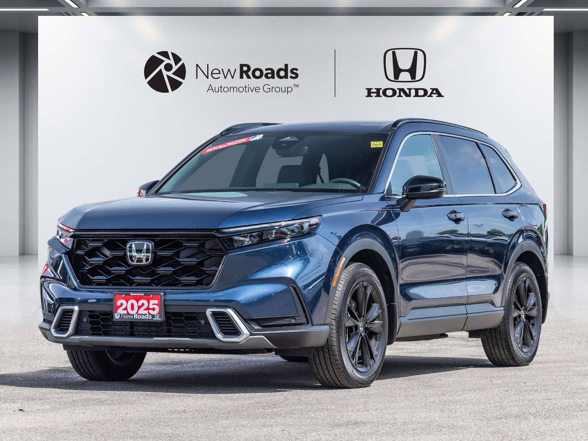 Blue 2025 Honda CR-V Hybrid SUV / Crossover Continuously Variable Transmission