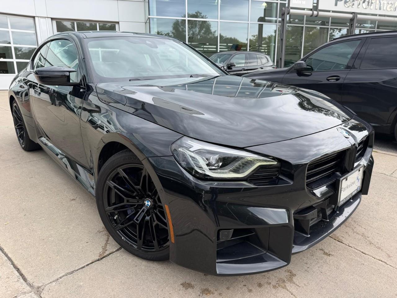 Black 2025 BMW M2 Coupe Rear-Wheel Drive 6-Speed Manual