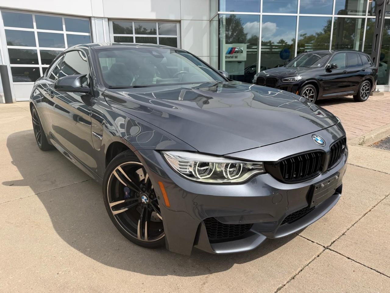 Gray 2016 BMW M4 Coupe Rear-Wheel Drive 6-Speed Manual