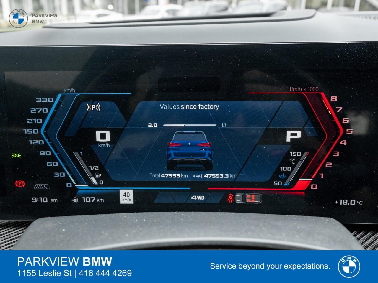 used 2024 BMW X5 M car, priced at $129,977