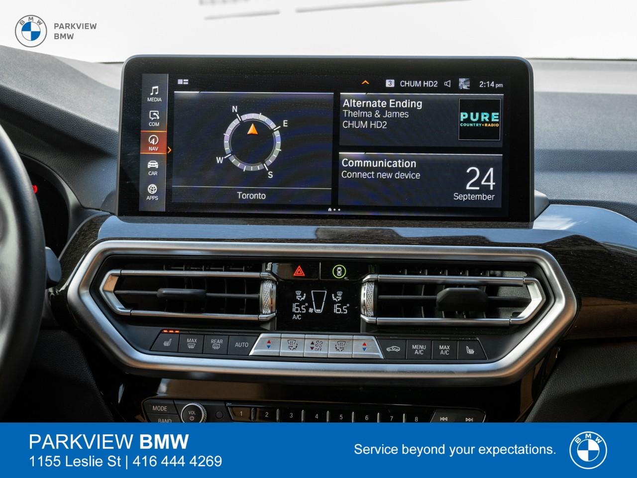 used 2024 BMW X3 car, priced at $47,977