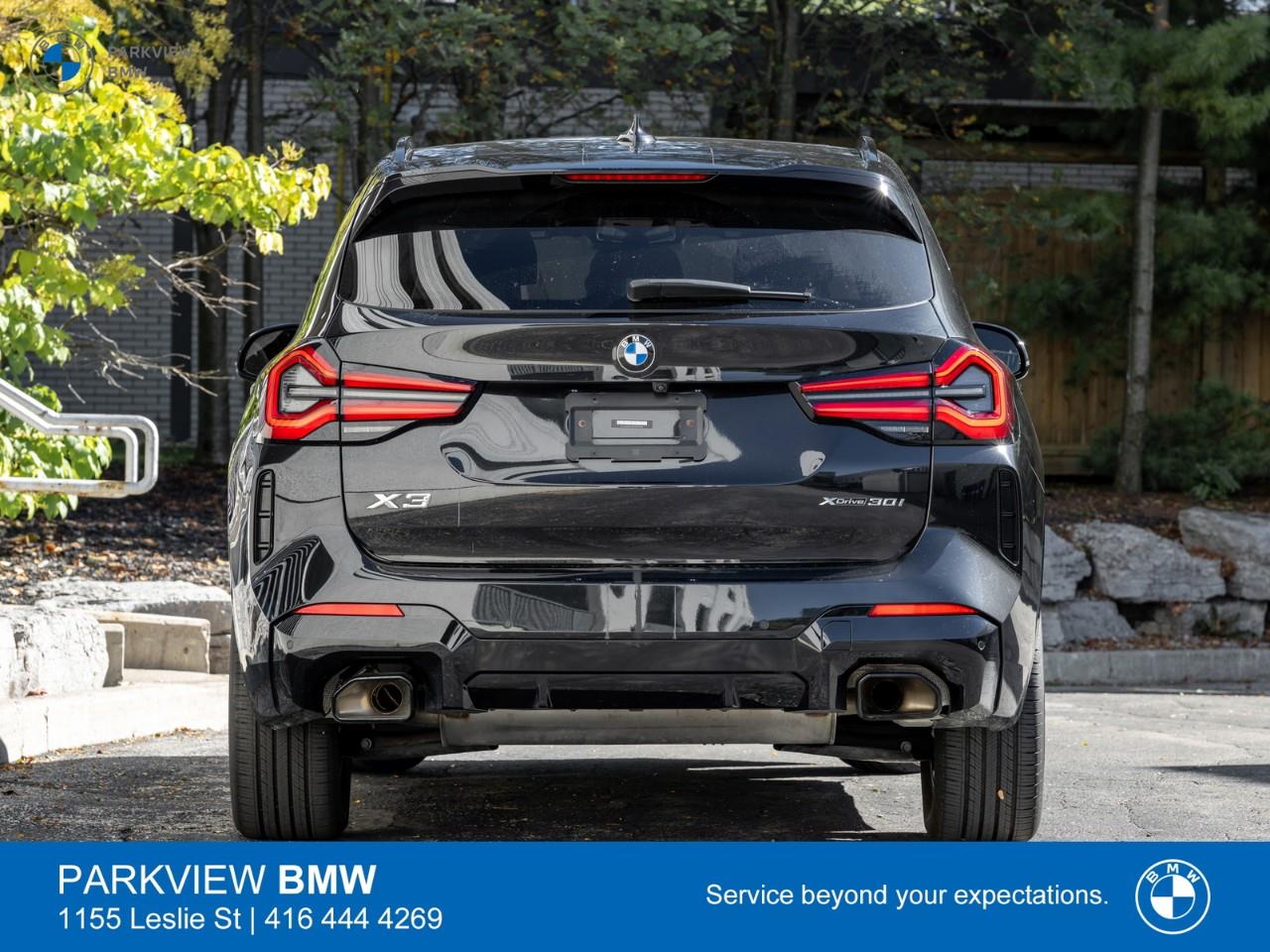 used 2023 BMW X3 car, priced at $44,977