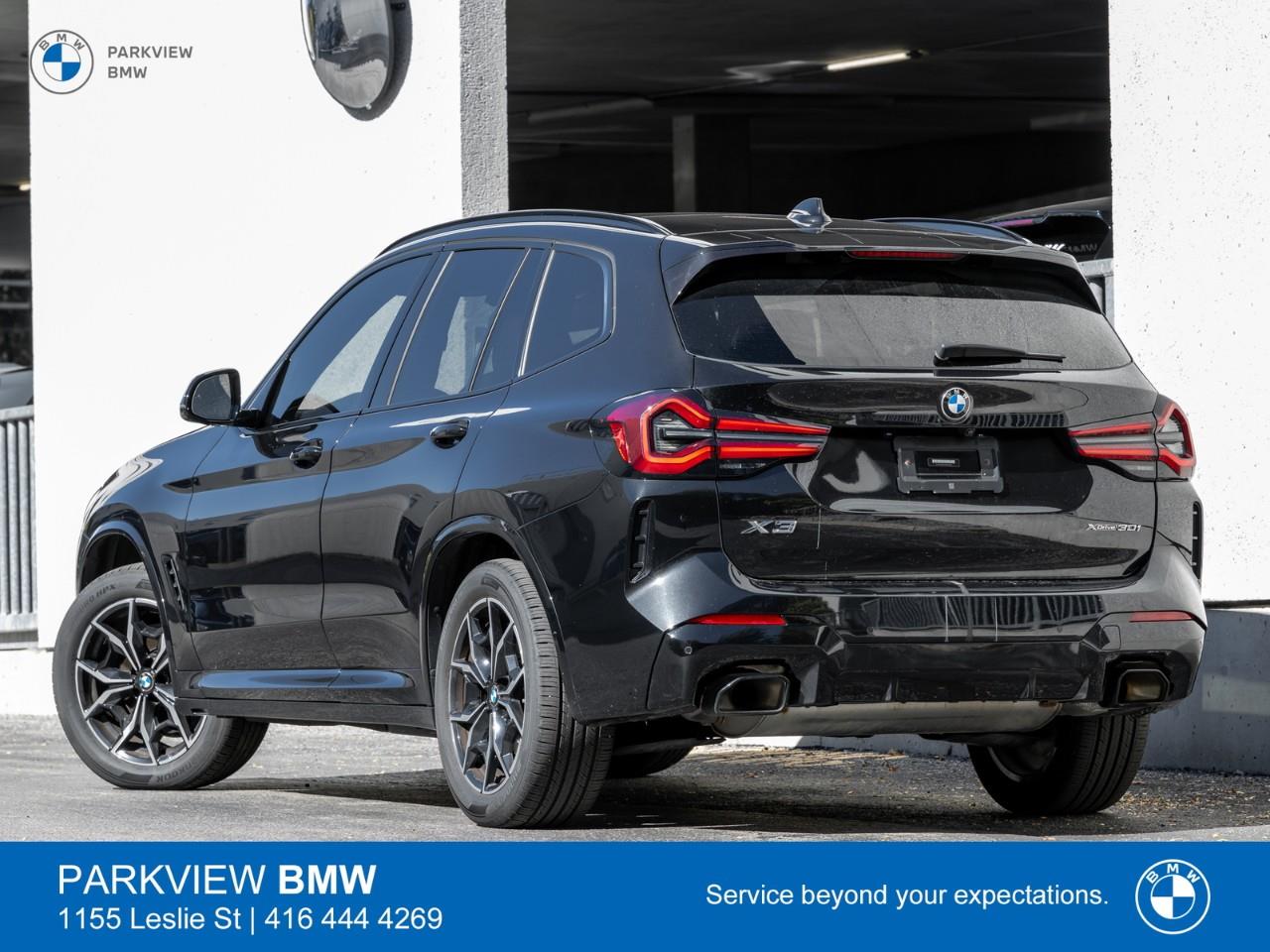 used 2023 BMW X3 car, priced at $44,977
