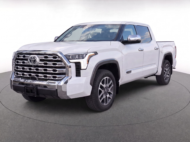 White 2026 Toyota Tundra Pickup Truck Four-Wheel Drive Automatic