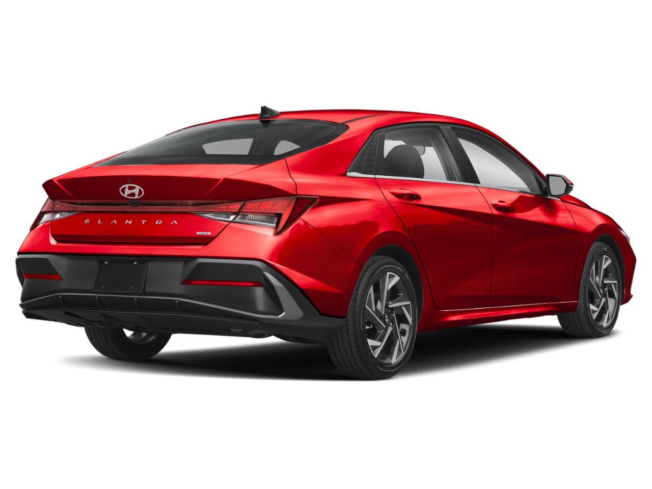 Volcanic Red 2026 Hyundai Elantra Hybrid Sedan Automatic