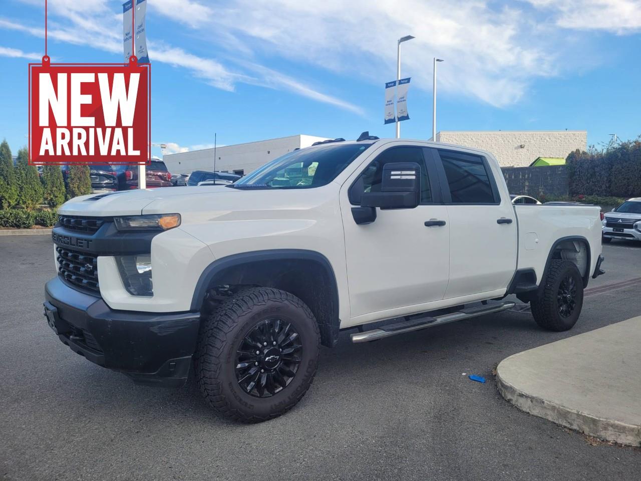 White 2023 Chevrolet Silverado 3500HD Pickup Truck Four-Wheel Drive Automatic