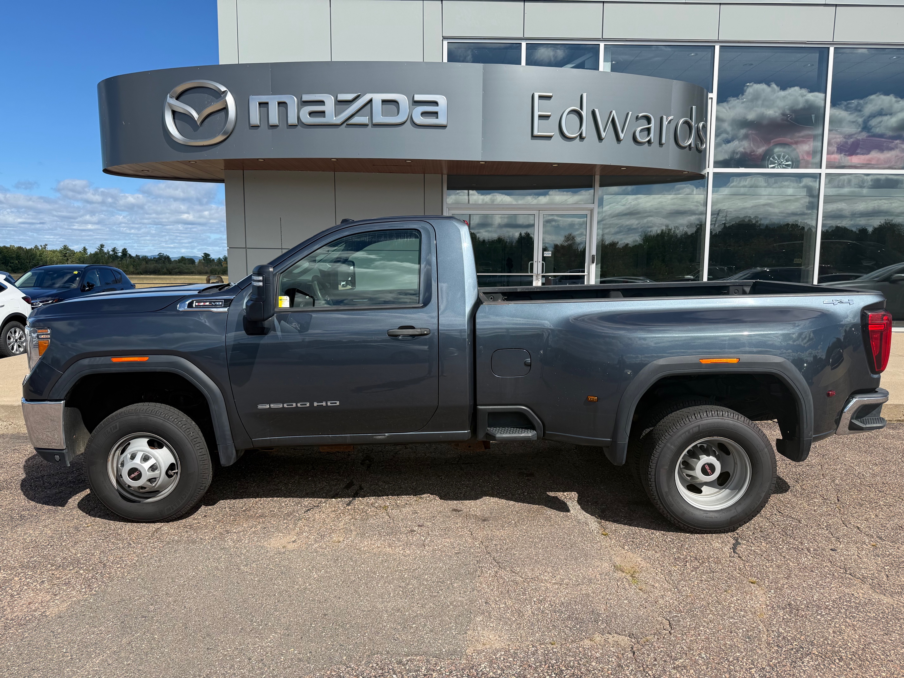 Gray 2020 GMC Sierra 3500HD Pickup Truck Four-Wheel Drive 6-Speed Automatic