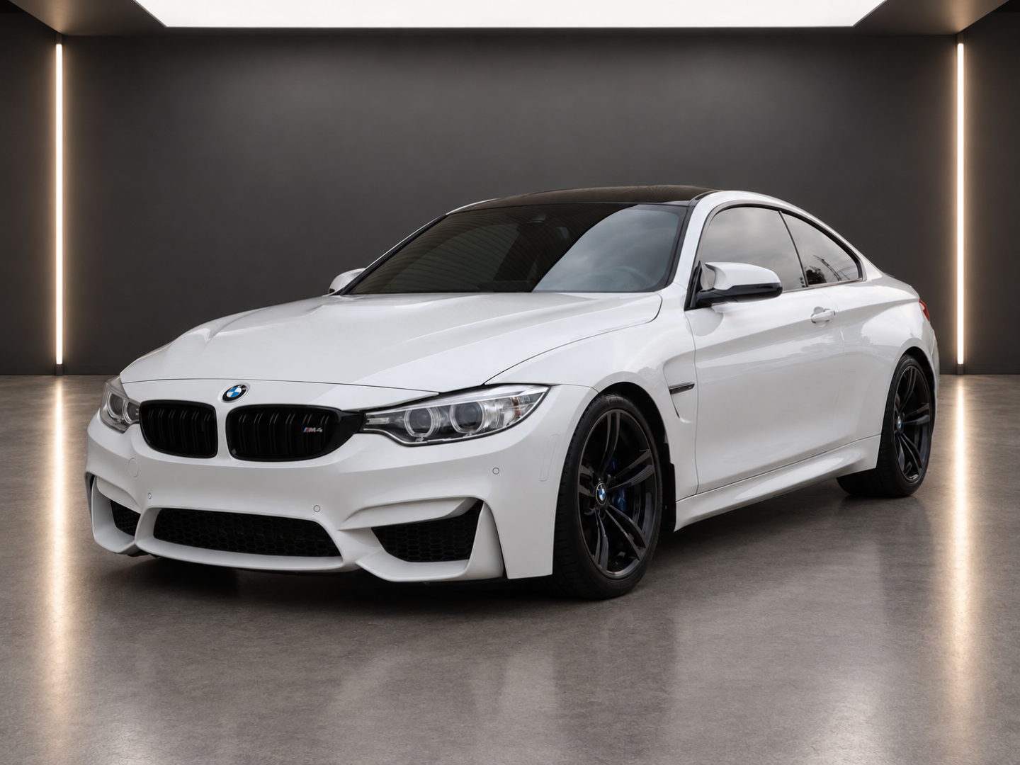 White 2017 BMW M4 Coupe Rear-Wheel Drive 7-Speed Automatic