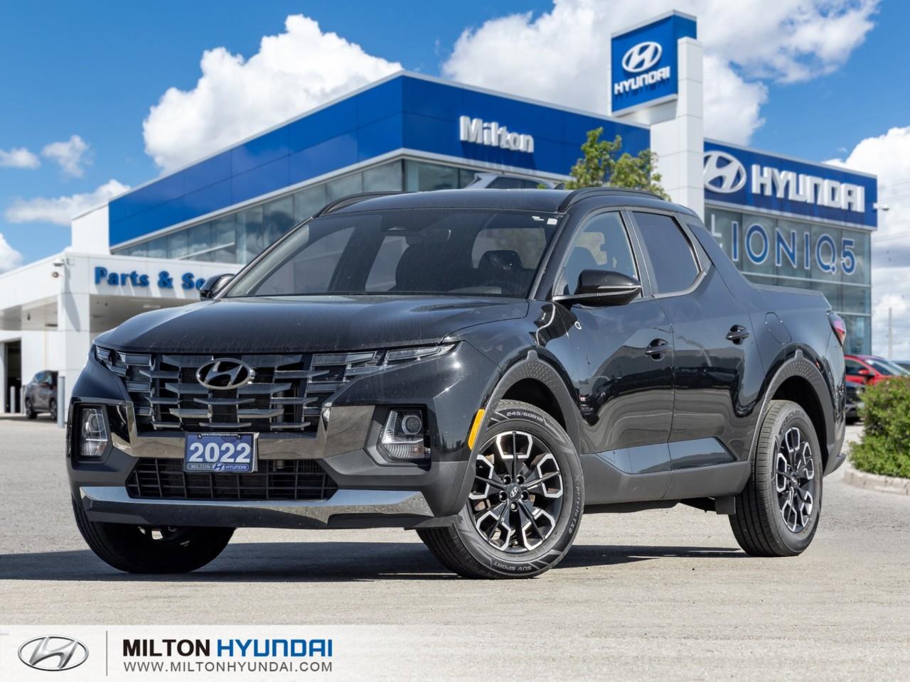 Black 2022 Hyundai Santa Cruz Pickup Truck 8-Speed Automatic