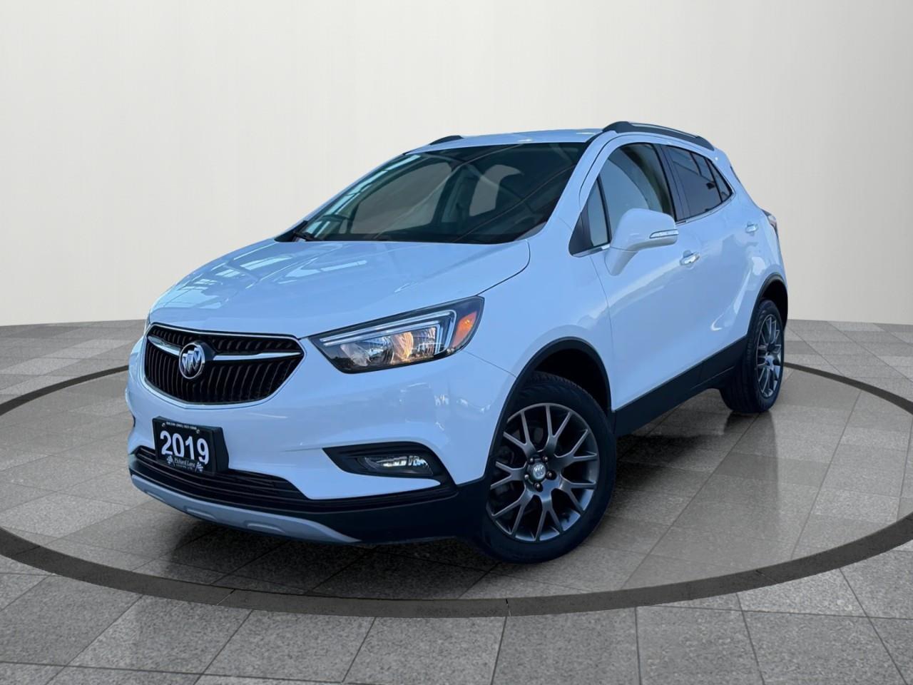 White 2019 Buick Encore SUV / Crossover All-Wheel Drive 6-Speed Automatic