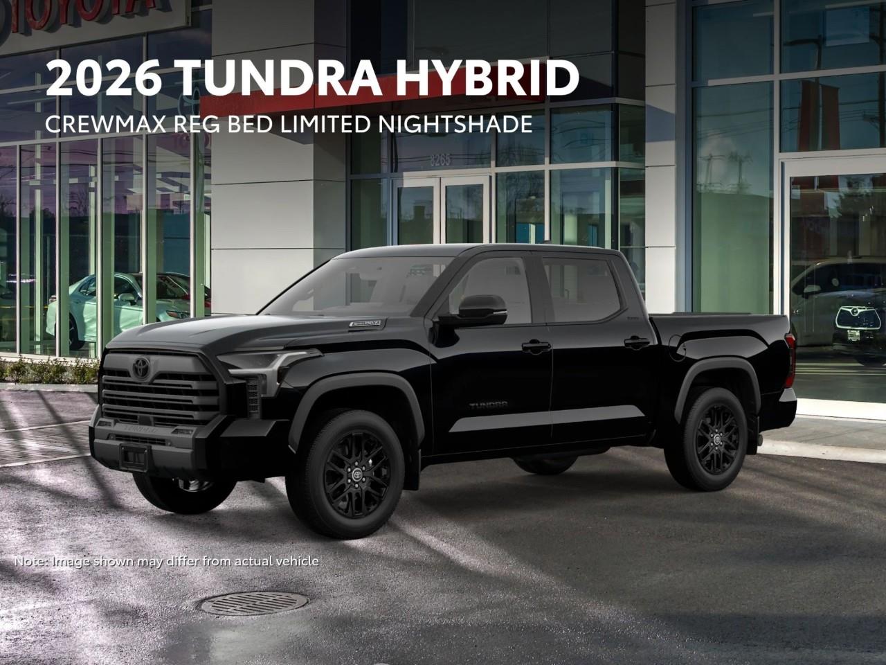 Black 2026 Toyota Tundra Hybrid Automatic