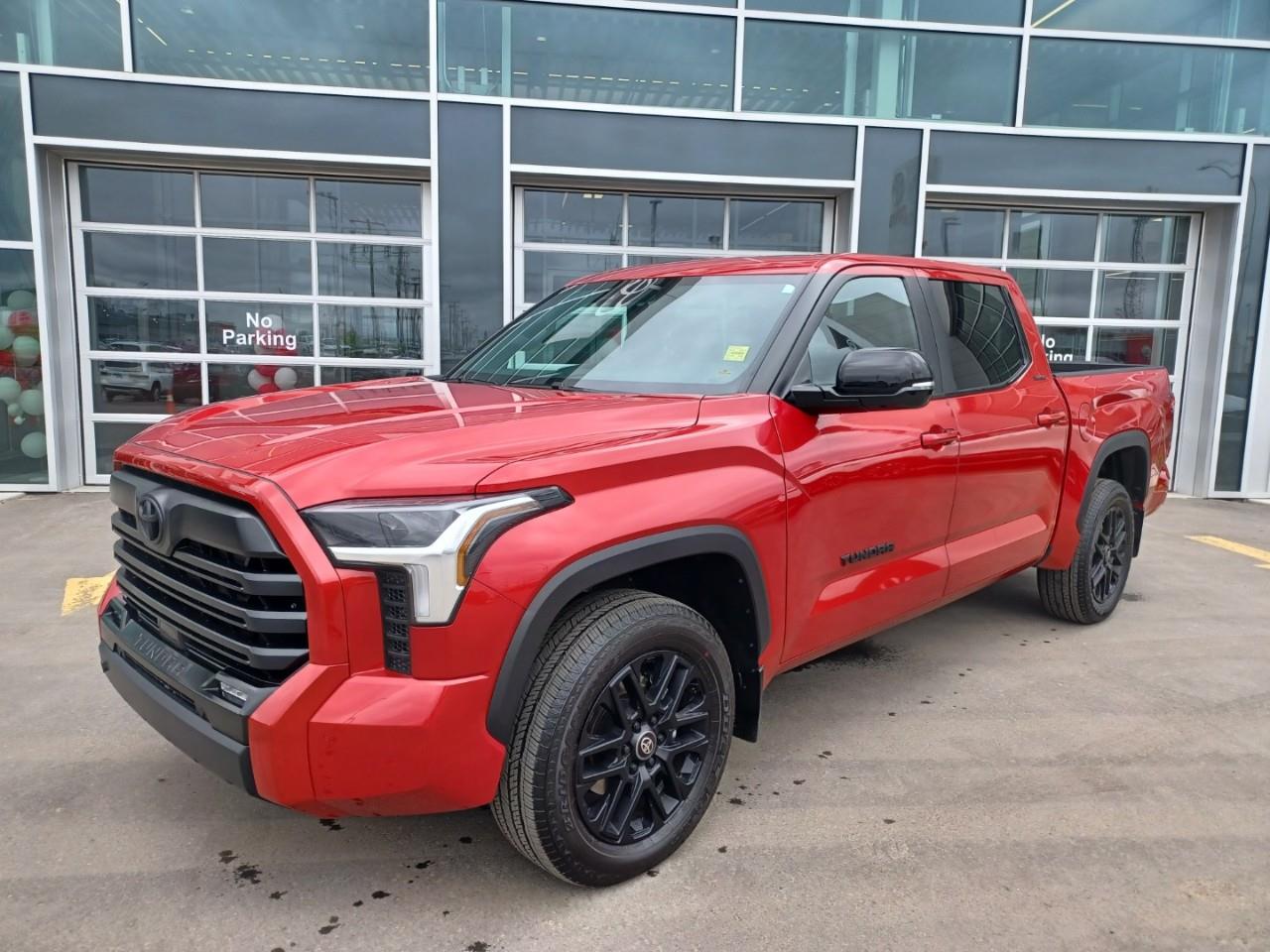 Red 2026 Toyota Tundra Pickup Truck Four-Wheel Drive Automatic