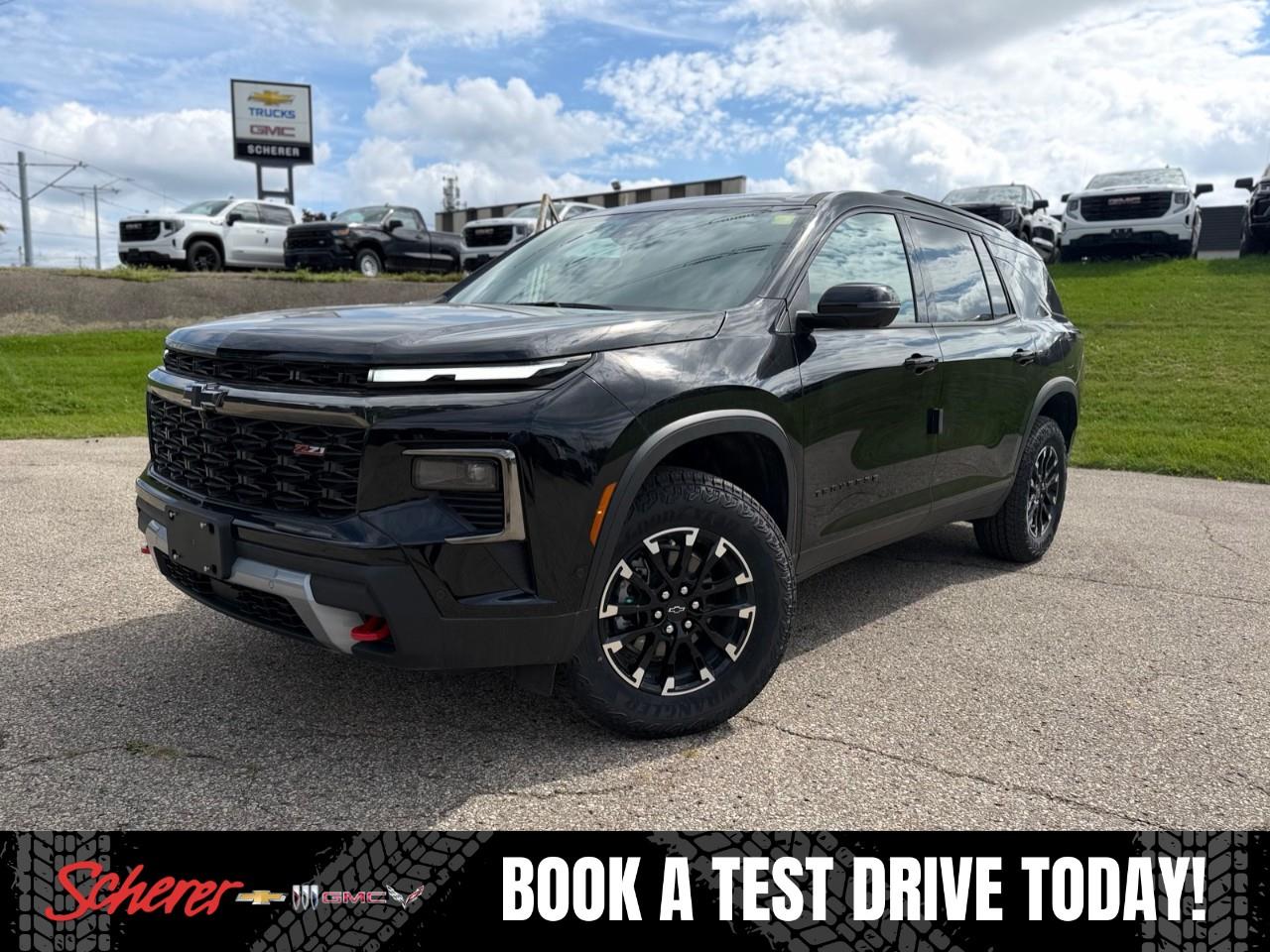 Black 2026 Chevrolet Traverse SUV / Crossover Four-Wheel Drive 8-Speed Automatic