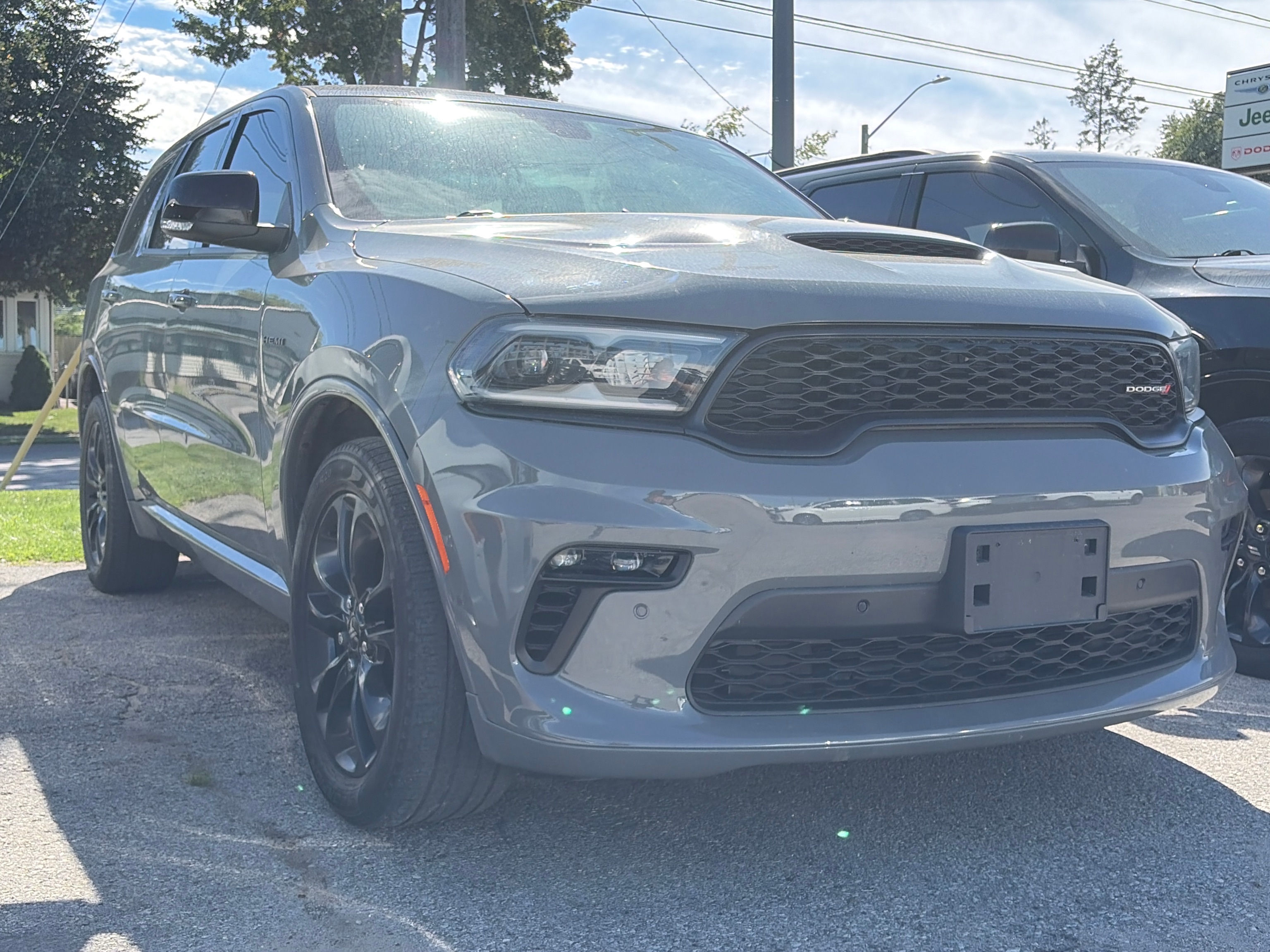 Gray 2022 Dodge Durango SUV / Crossover All-Wheel Drive 8-Speed Automatic