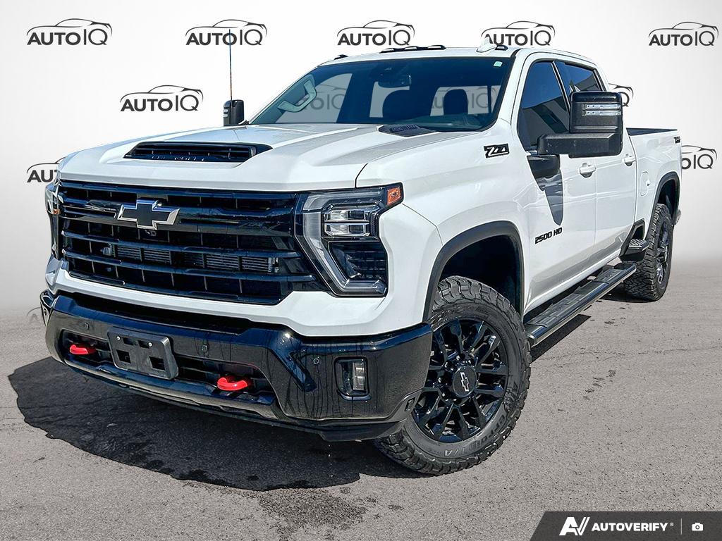 White 2025 Chevrolet Silverado 2500HD Pickup Truck Four-Wheel Drive Automatic