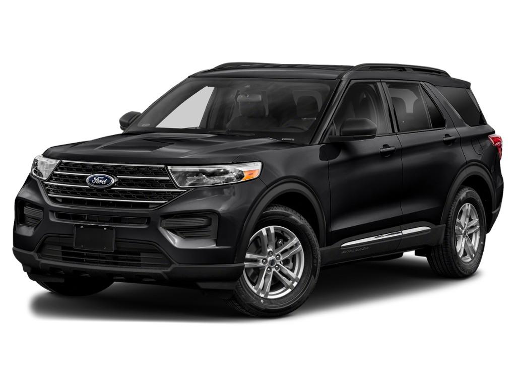 Black 2020 Ford Explorer SUV / Crossover All-Wheel Drive Automatic