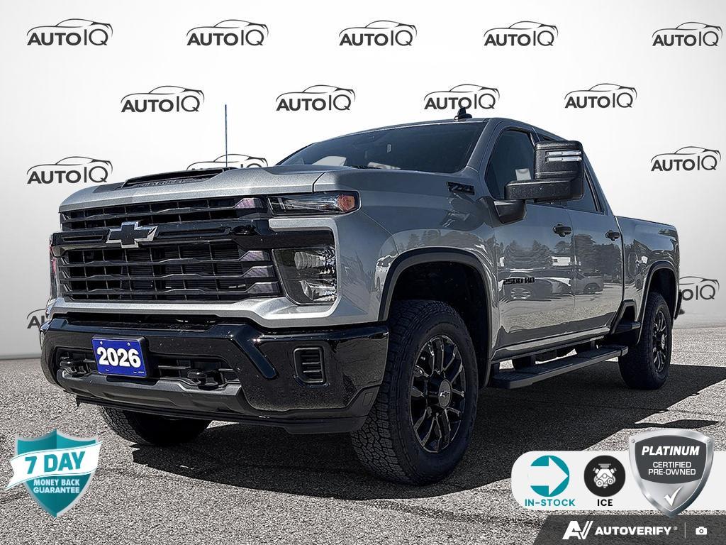 Gray 2026 Chevrolet Silverado 2500HD Pickup Truck Four-Wheel Drive Automatic