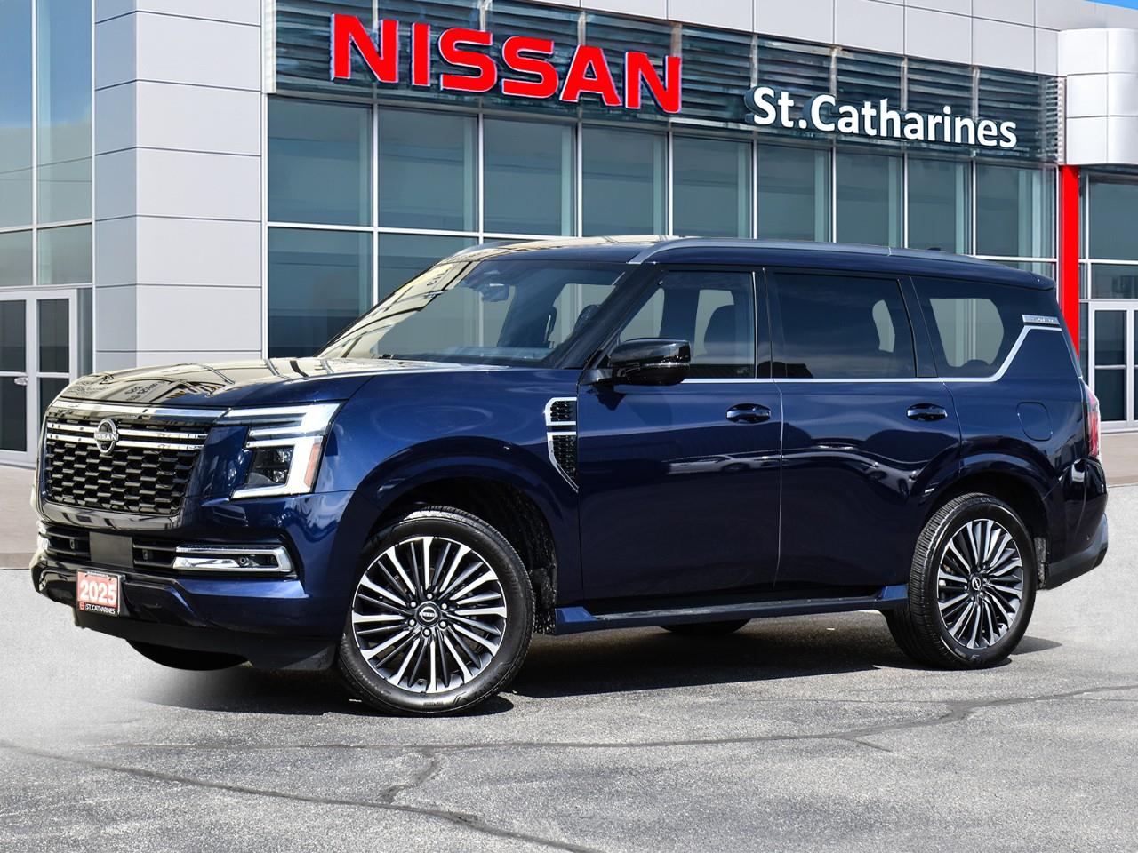 Blue 2025 Nissan Armada SUV / Crossover Four-Wheel Drive 9-Speed Automatic