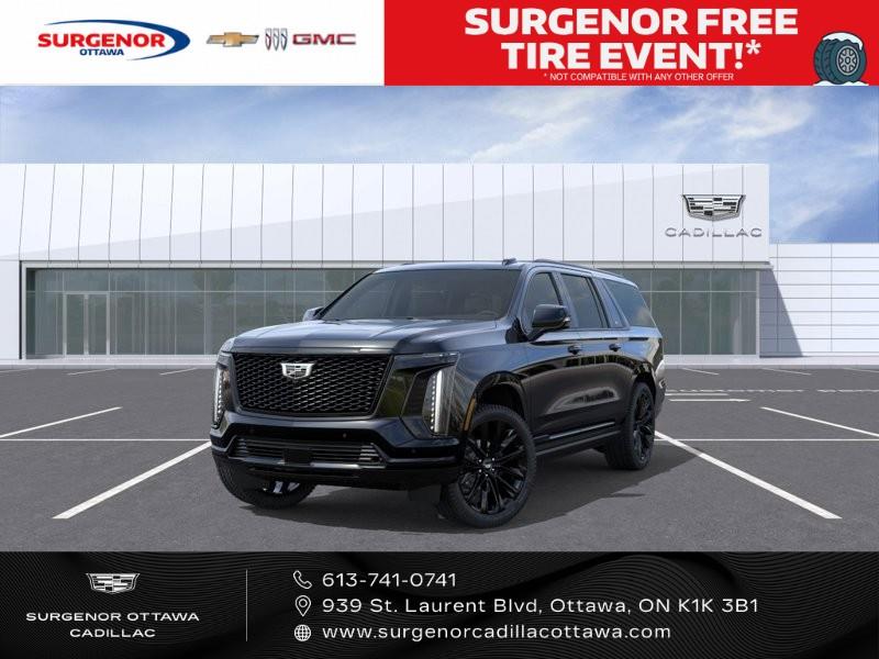 Black 2026 Cadillac Escalade ESV SUV / Crossover Four-Wheel Drive Automatic