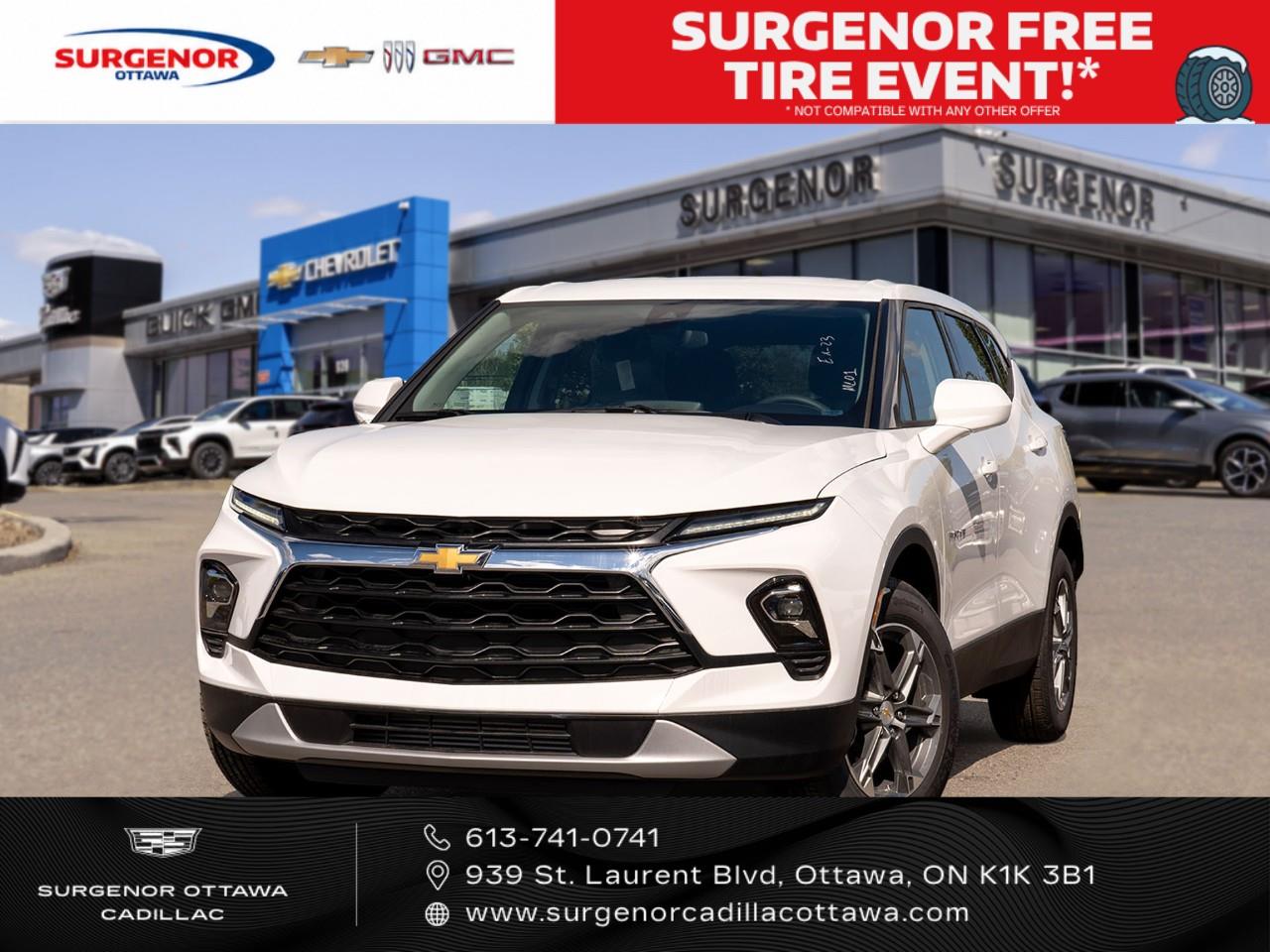 White 2026 Chevrolet Blazer SUV / Crossover 9-Speed Automatic
