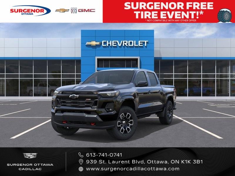 Black 2026 Chevrolet Colorado Pickup Truck Four-Wheel Drive 8-Speed Automatic