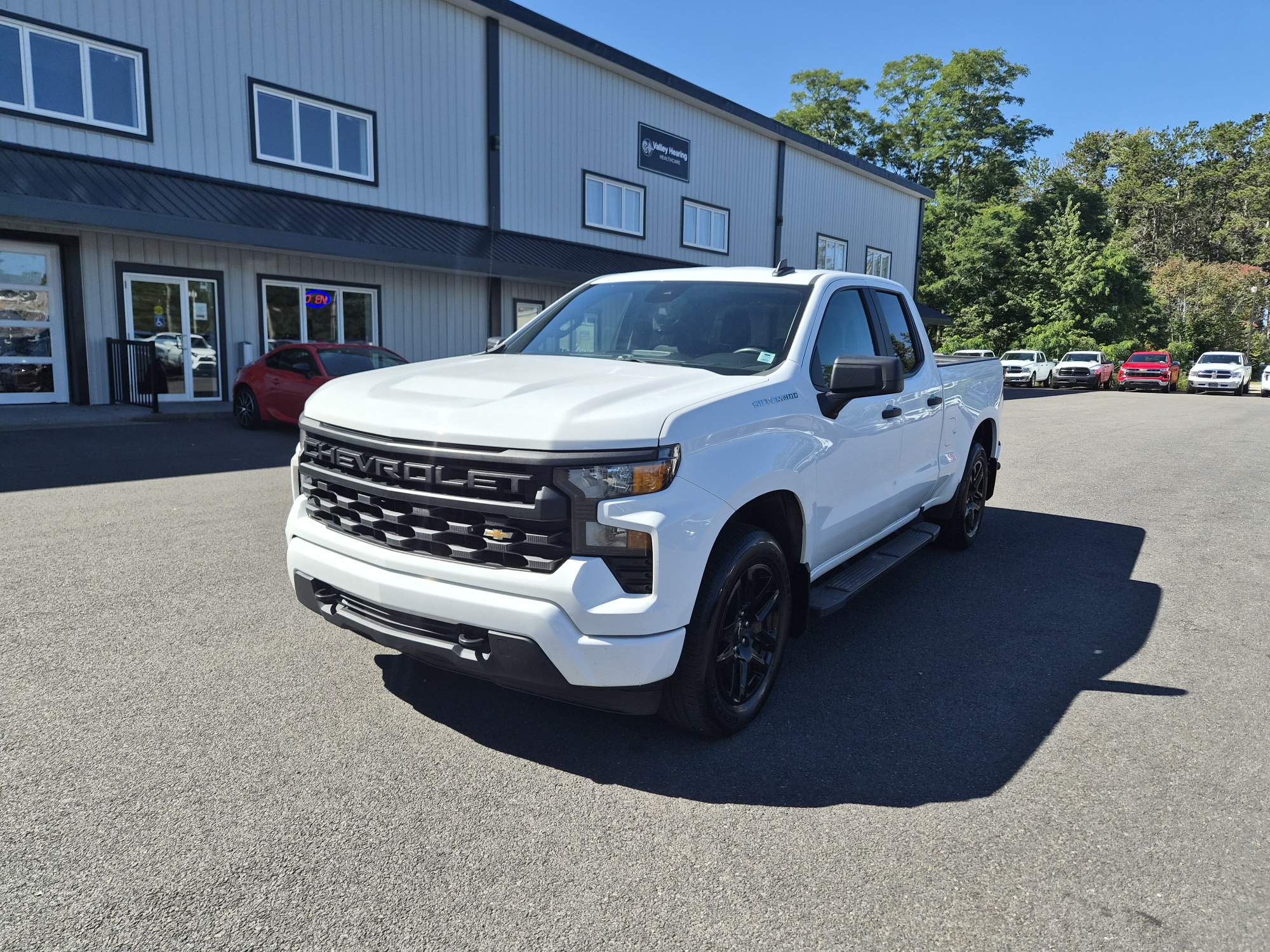 White 2023 Chevrolet Silverado 1500 Pickup Truck Four-Wheel Drive 8-Speed Automatic